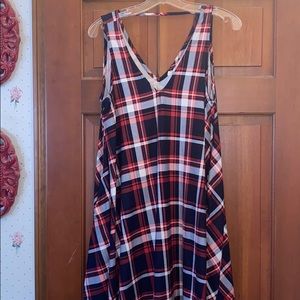 Red white and blue tunic/dress